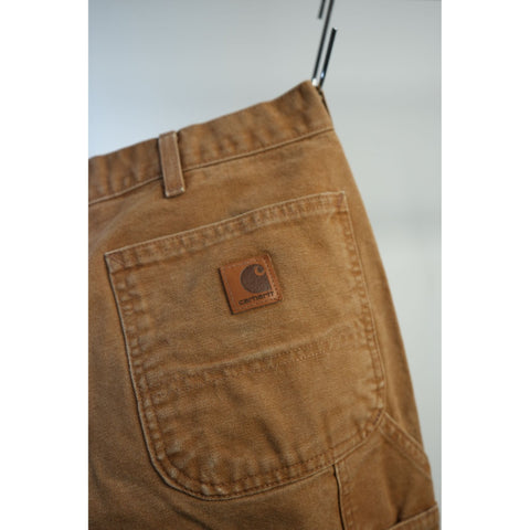 "Retail" Carhartt B11 BRN Loose Original Fit Duck Canvas Carpenter Work Pants W36 Men's