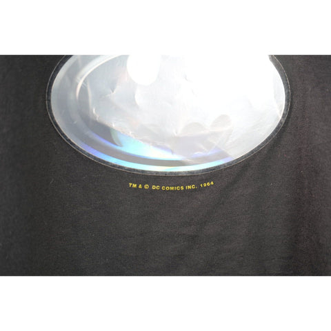"Retail" Vintage 1989 Screen Stars Batman Hologram Logo Tee Shirt Black XL Single Stitch Made in USA