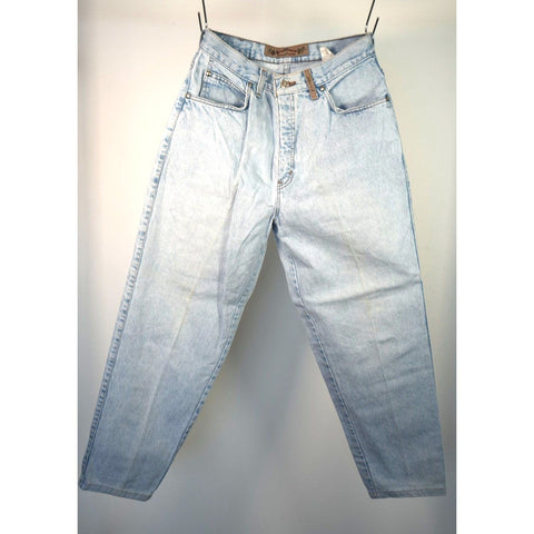 "Retail" Vintage Levi's 900 Series High Waist Tapered Fit Light Wash Denim Jeans 31x27.5