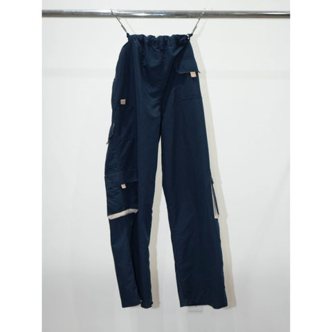 "Retail" Diesel Drawstring Cargo Pants Navy Blue (See Dimension) Men's