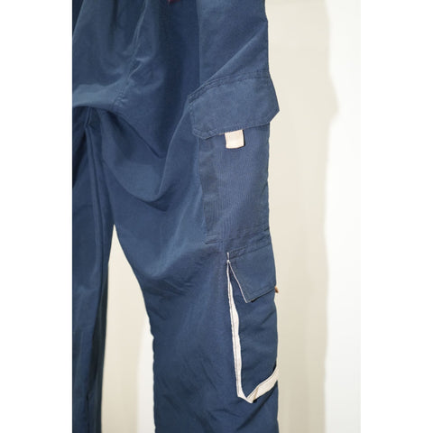 "Retail" Diesel Drawstring Cargo Pants Navy Blue (See Dimension) Men's