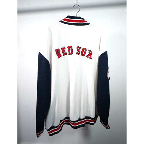 "Retail" Majestic Genuine Merchandise MLB Boston Red Sox Snap Bomber Jacket 4XL Men's