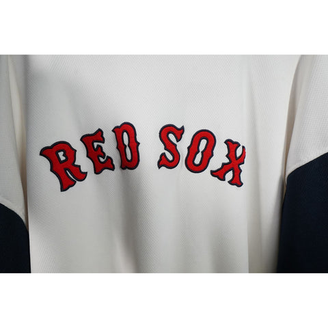 "Retail" Majestic Genuine Merchandise MLB Boston Red Sox Snap Bomber Jacket 4XL Men's