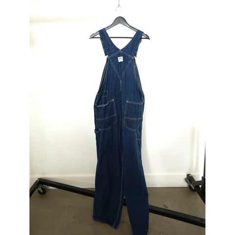 "Retail" Vintage 1960's Lee Union Made Jelt Denim Bib Overalls Blue W39 Men's Made in USA