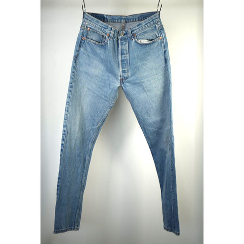 "Retail" Vintage Levi's 501 Original Fit Button-Fly Straight Leg Denim Jeans 34x32