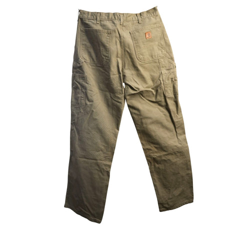 "Retail" Carhartt B11 DES Original Dungaree Fit Canvas Carpenter Work Pants Gray W32